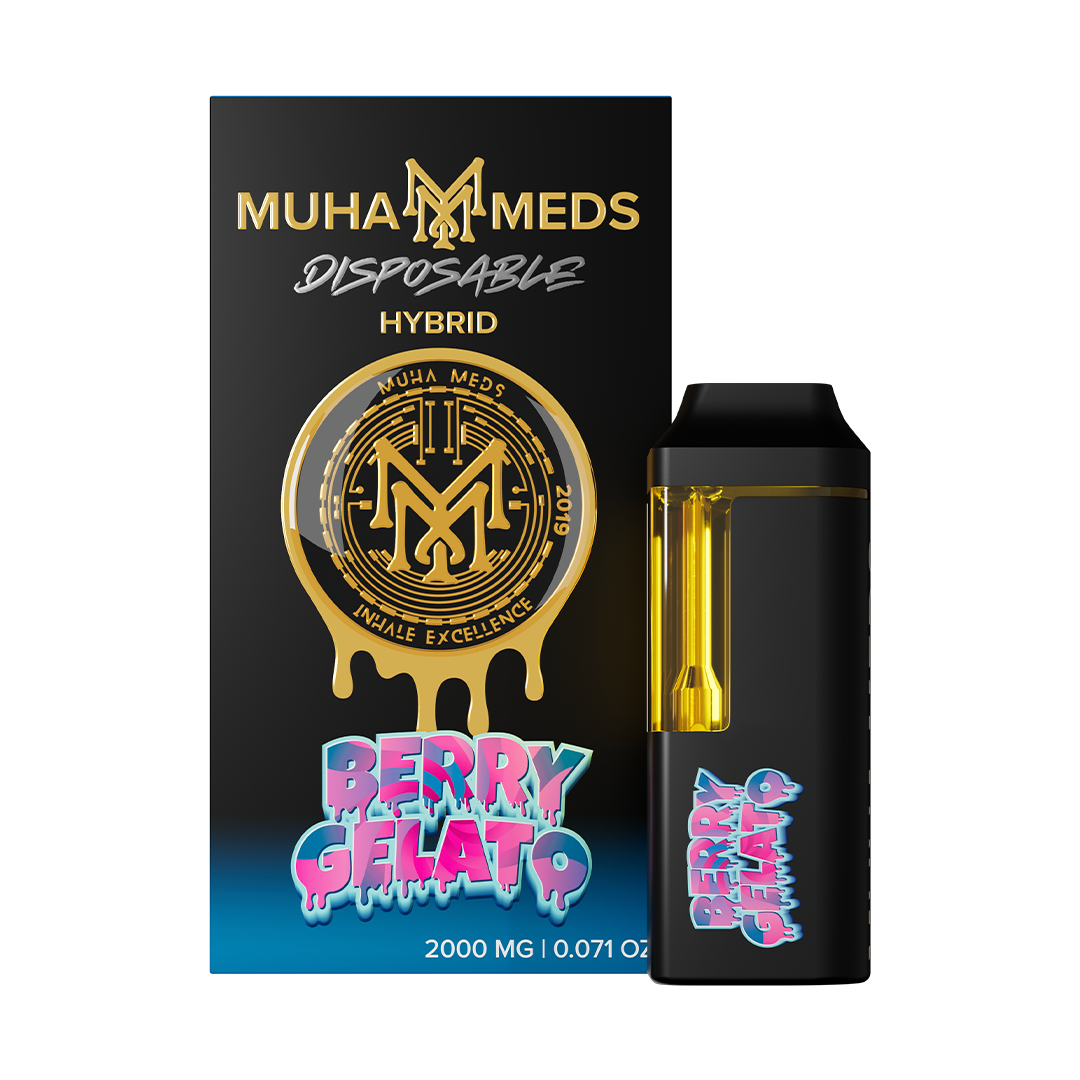 Berry Gelato | Muha Meds - 2g Vape