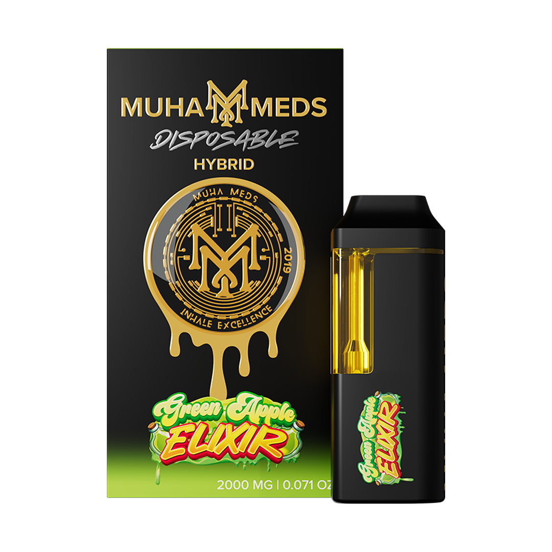 Green Apple Elixir | Muha Meds - 2g Vape