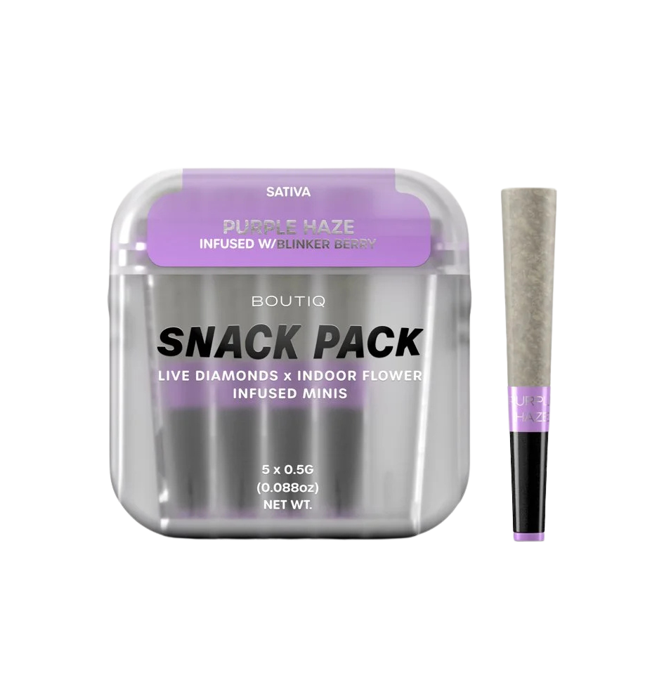 Purple Haze | BOUTIQ Snack Pack - Infused 5pk