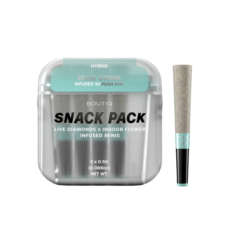 Fruit Stripe | BOUTIQ Snack Pack - Infused 5pk
