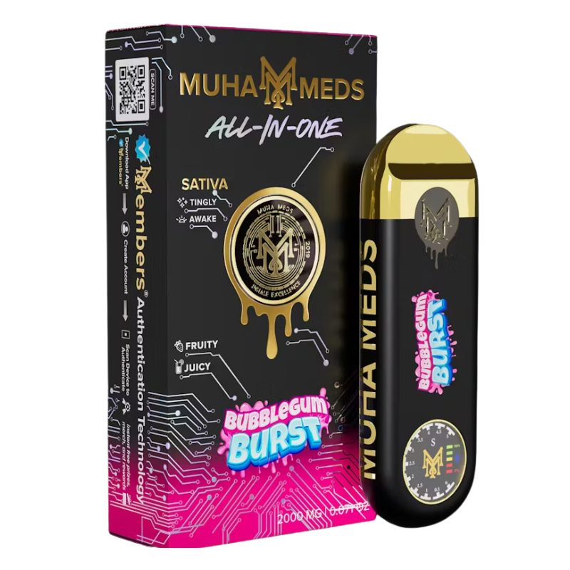 Bubblegum Burst | Muha Meds (Gen3) - 2g Vape