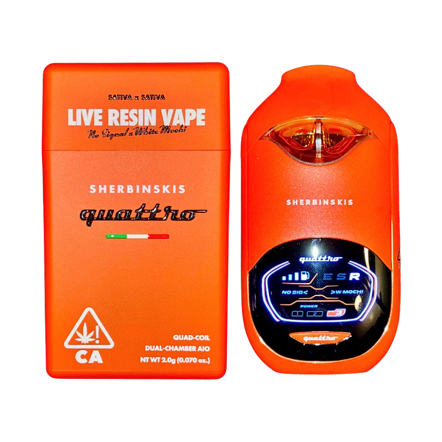 No Signal x White Mochi | Sherbinskis Quattro - 2g Live Resin Vape