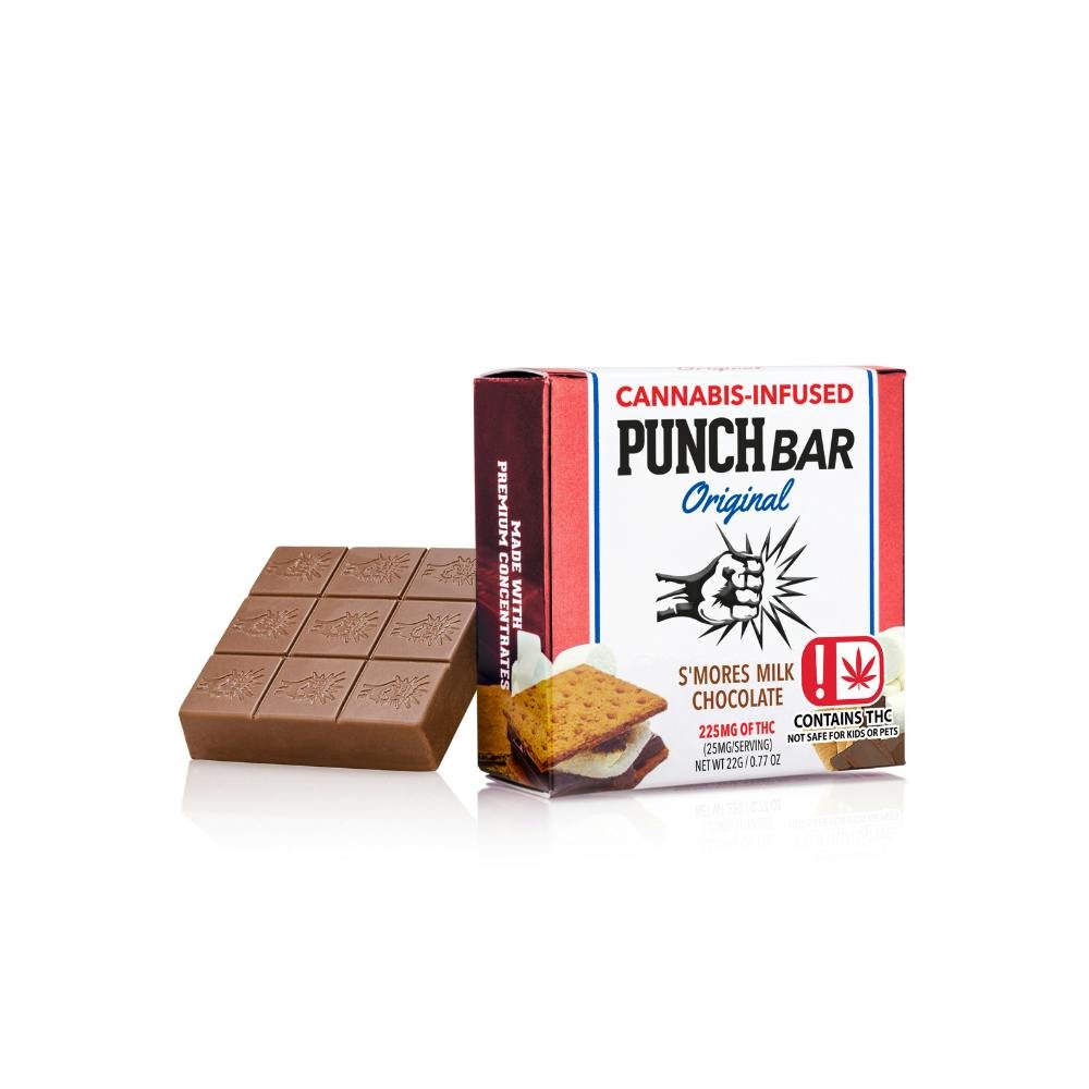 S'Mores Milk Chocolate | Punch Bar - 225mg Chocolate