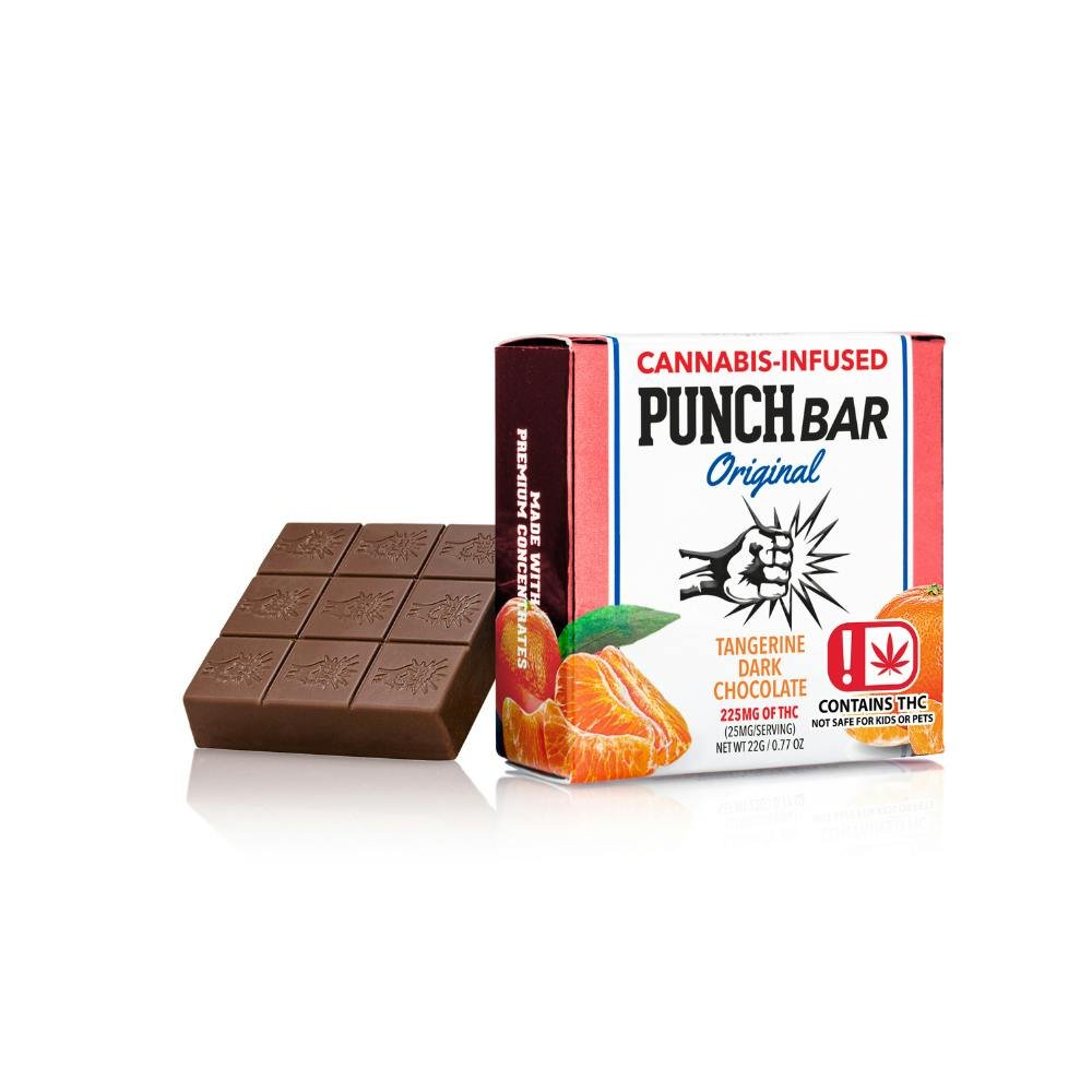 Tangerine Dark Chocolate | Punch Bar - 225mg Chocolate