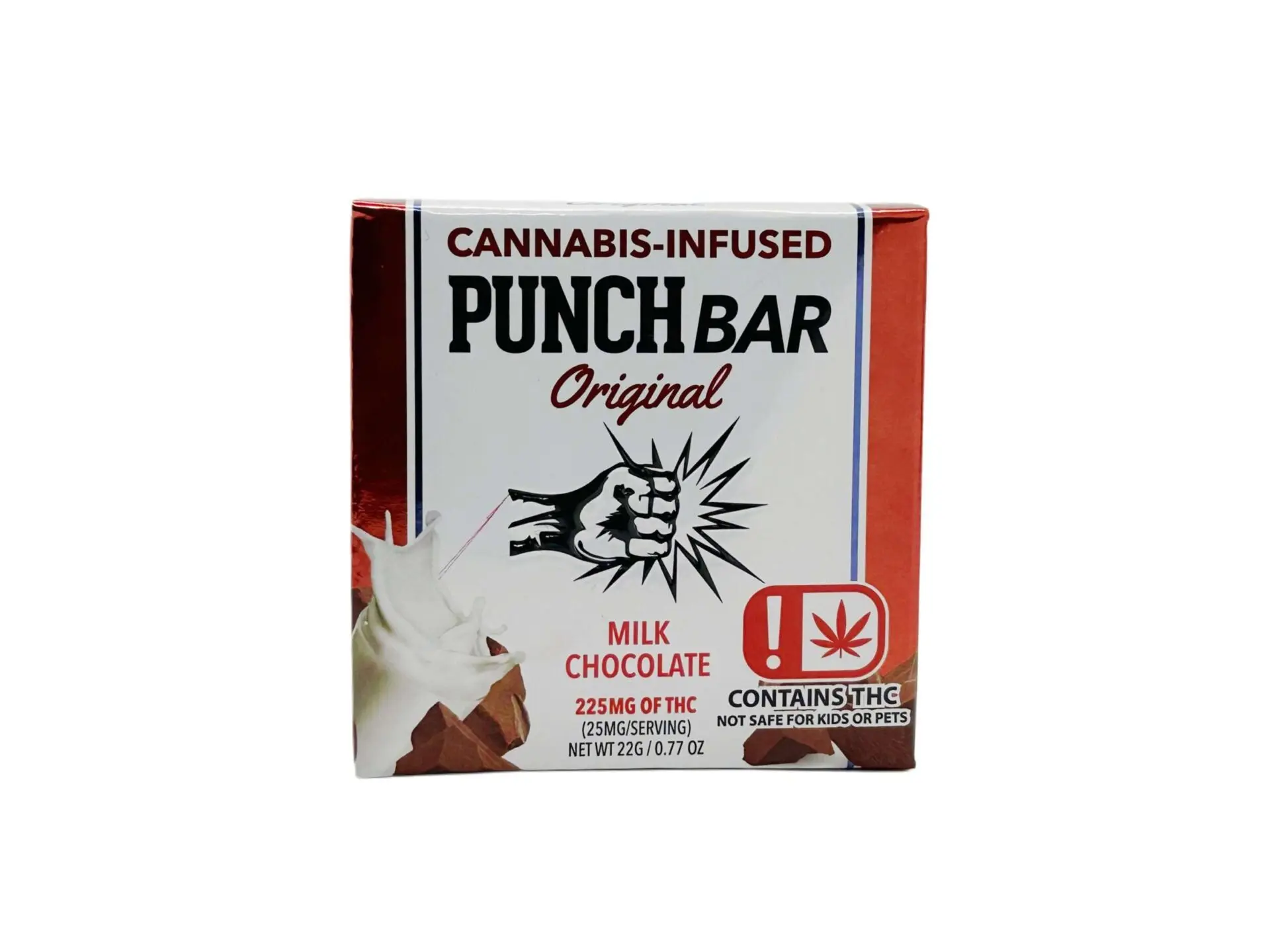 Milk Chocolate | Punch Bar - 225mg Chocolate