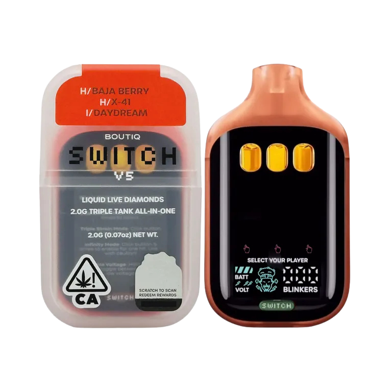 Baja Berry x X-41 x Daydream | BOUTIQ Switch V5 - 2g Vape