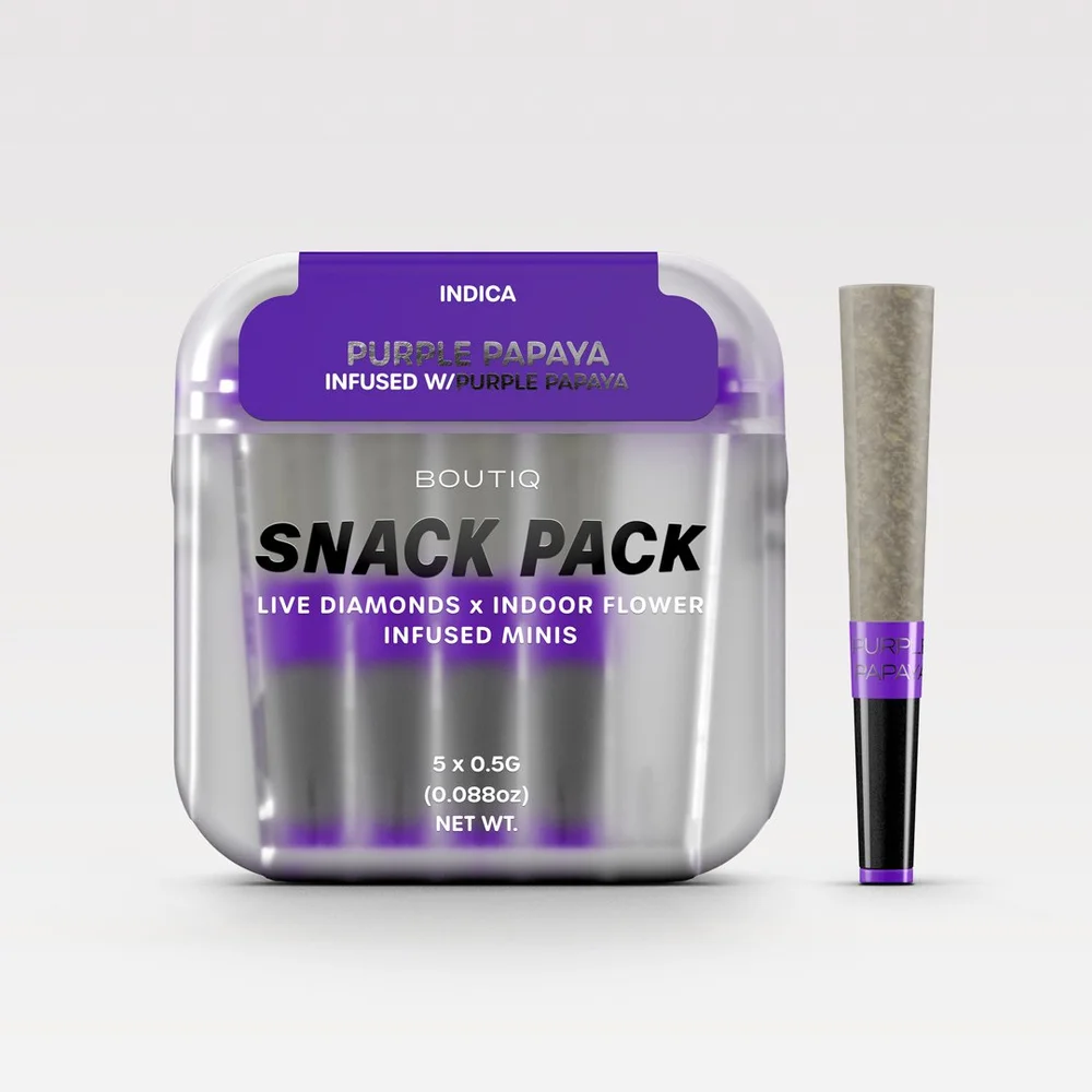 Purple Papaya | BOUTIQ Snack Pack - Infused 5pk