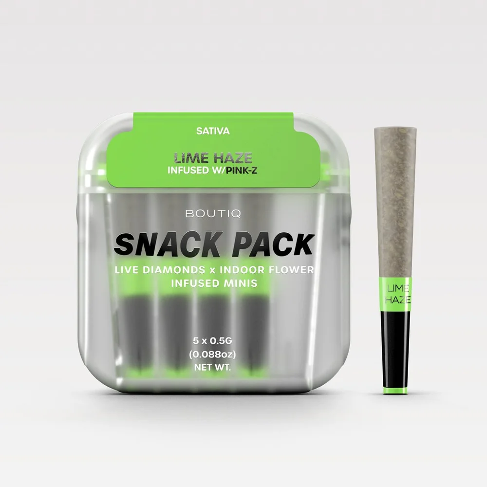 Lime Haze | BOUTIQ Snack Pack - Infused 5pk