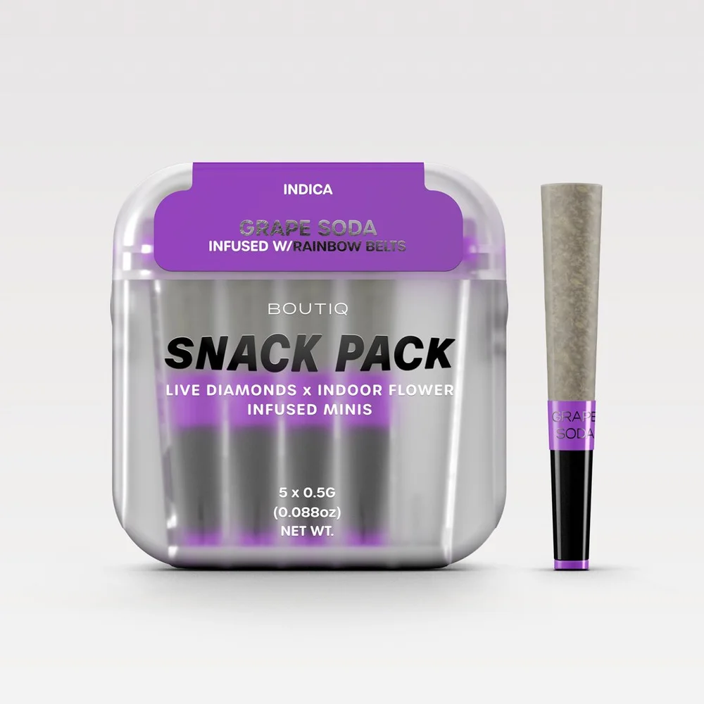 Grape Soda | BOUTIQ Snack Pack - Infused 5pk