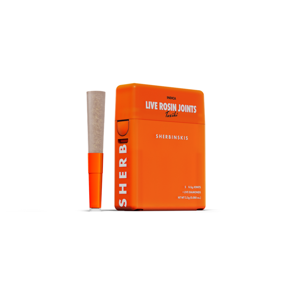 Taziki | Sherbinskis Live Rosin Joints - Infused 5pk