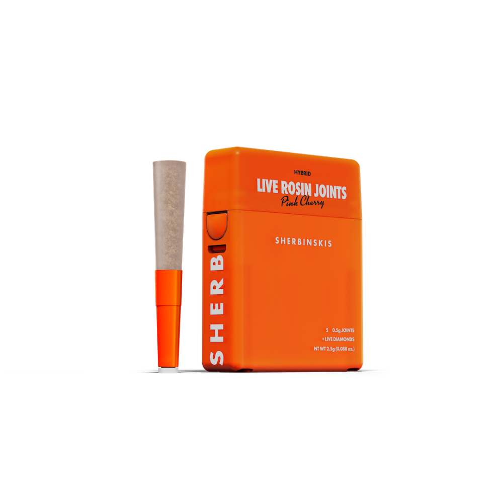 Pink Cherry | Sherbinskis Live Rosin Joints - Infused 5pk