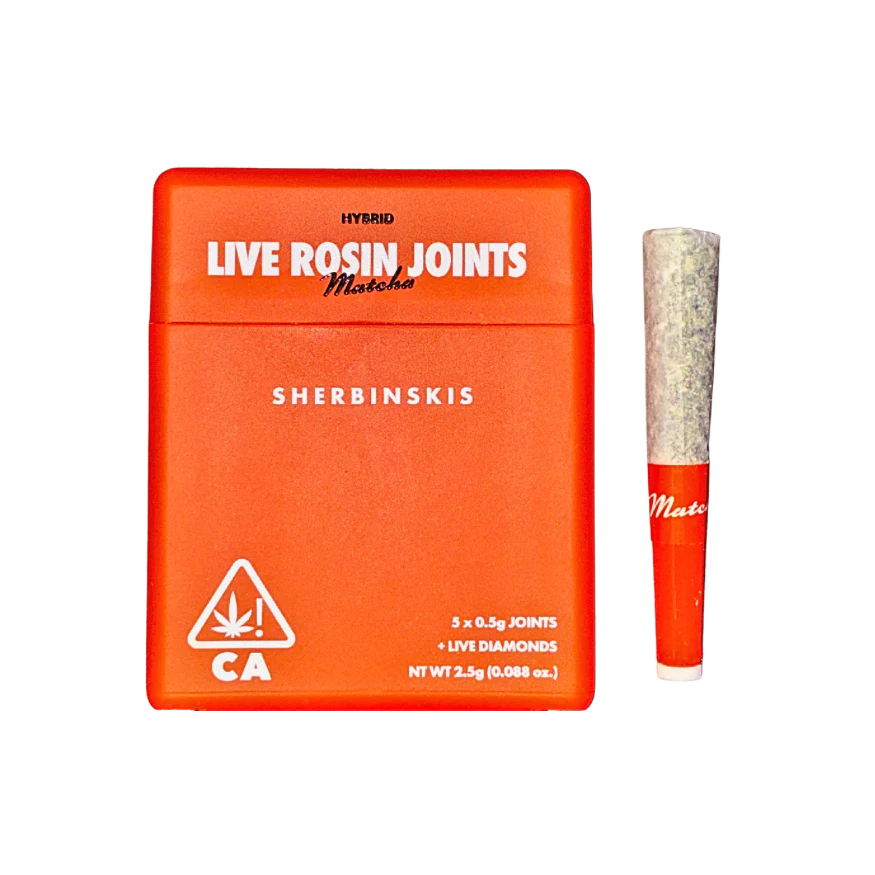 Matcha | Sherbinskis Live Rosin Joints - Infused 5pk