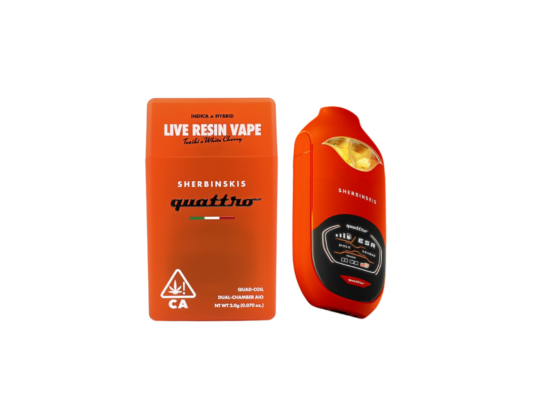 Taziki x White Cherry | Sherbinskis Quattro - 2g Live Resin Vape