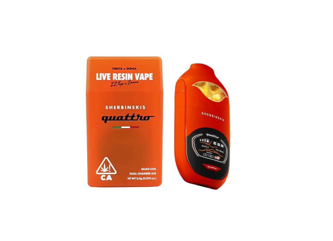 ZZTOP x Zauce | Sherbinskis Quattro - 2g Live Resin Vape