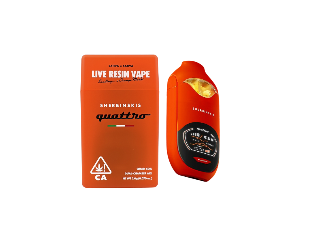 Loading... x Orange Mochi | Sherbinskis Quattro - 2g Live Resin Vape