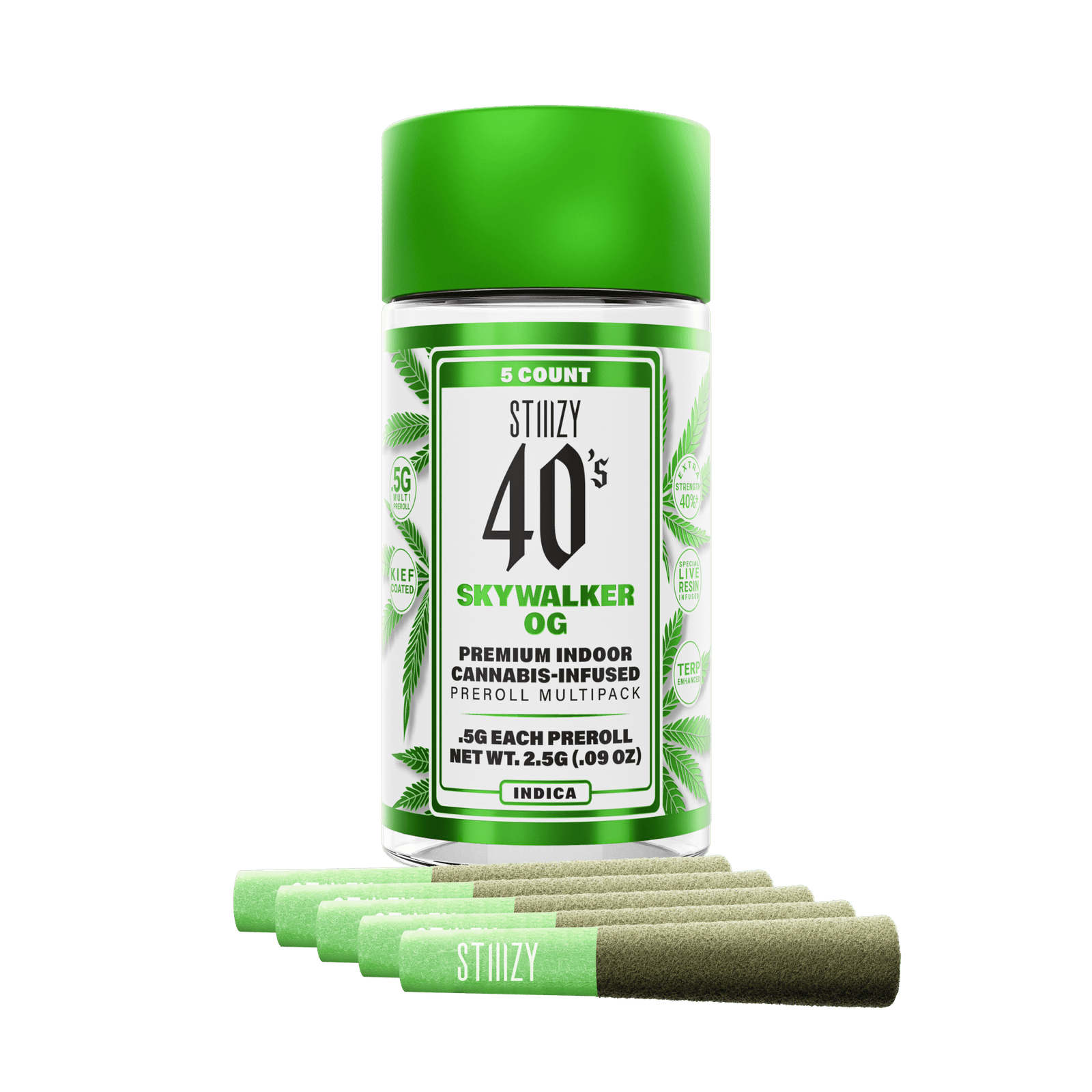 Skywalker OG | STIIIZY 40's - Infused 5pk